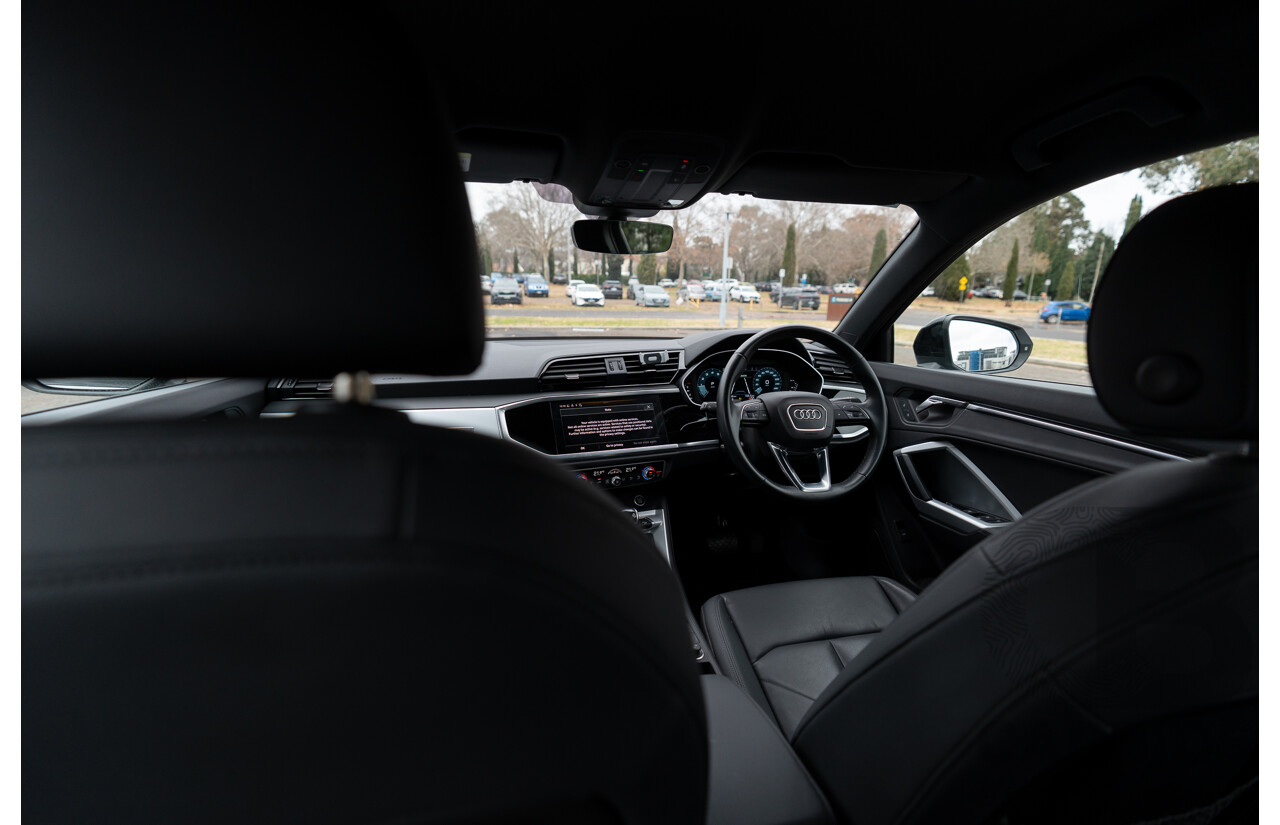 11/2022 Audi Q3 40 TFSI Quattro (AWD) F3 MY23 4d Wagon Glacier White Metallic Turbo 2.0L