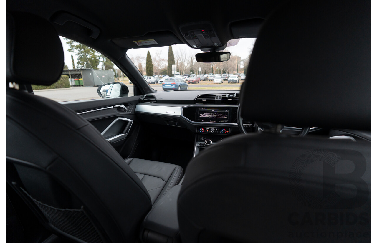 11/2022 Audi Q3 40 TFSI Quattro (AWD) F3 MY23 4d Wagon Glacier White Metallic Turbo 2.0L