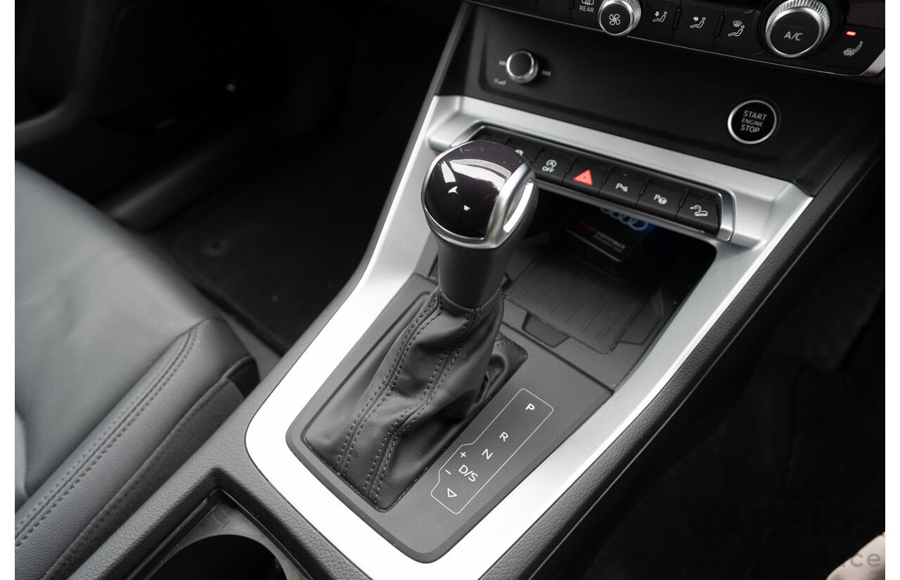 11/2022 Audi Q3 40 TFSI Quattro (AWD) F3 MY23 4d Wagon Glacier White Metallic Turbo 2.0L