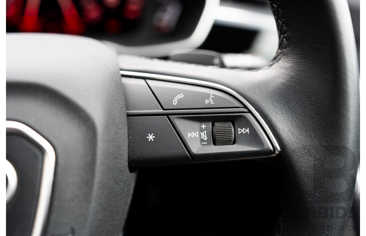 11/2022 Audi Q3 40 TFSI Quattro (AWD) F3 MY23 4d Wagon Glacier White Metallic Turbo 2.0L