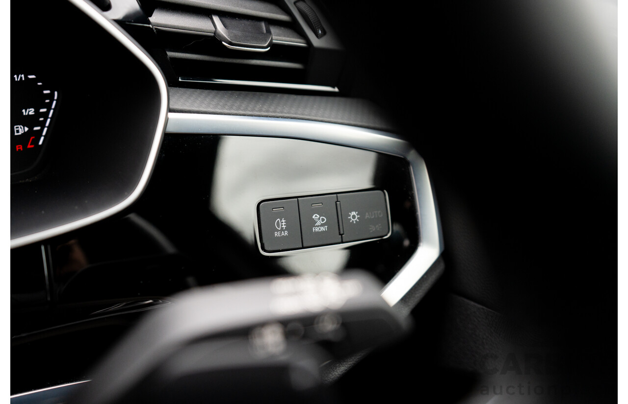 11/2022 Audi Q3 40 TFSI Quattro (AWD) F3 MY23 4d Wagon Glacier White Metallic Turbo 2.0L