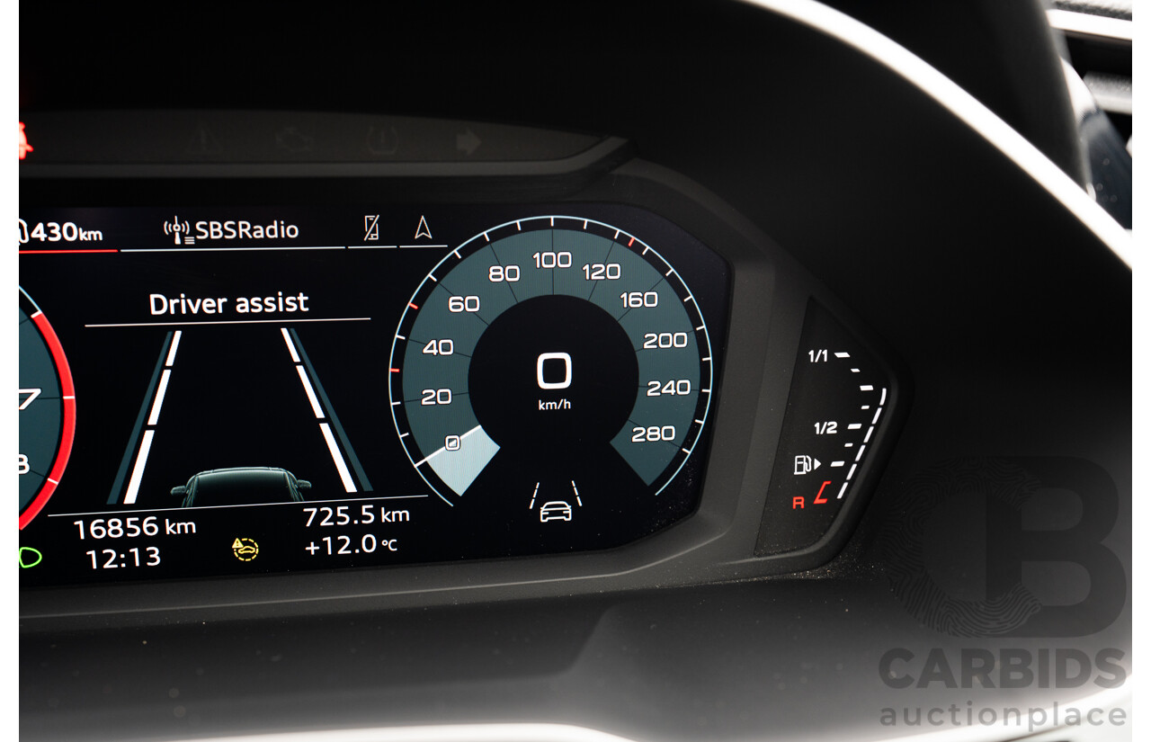 11/2022 Audi Q3 40 TFSI Quattro (AWD) F3 MY23 4d Wagon Glacier White Metallic Turbo 2.0L