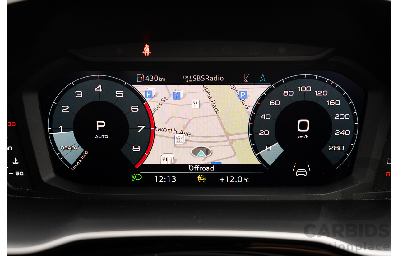 11/2022 Audi Q3 40 TFSI Quattro (AWD) F3 MY23 4d Wagon Glacier White Metallic Turbo 2.0L