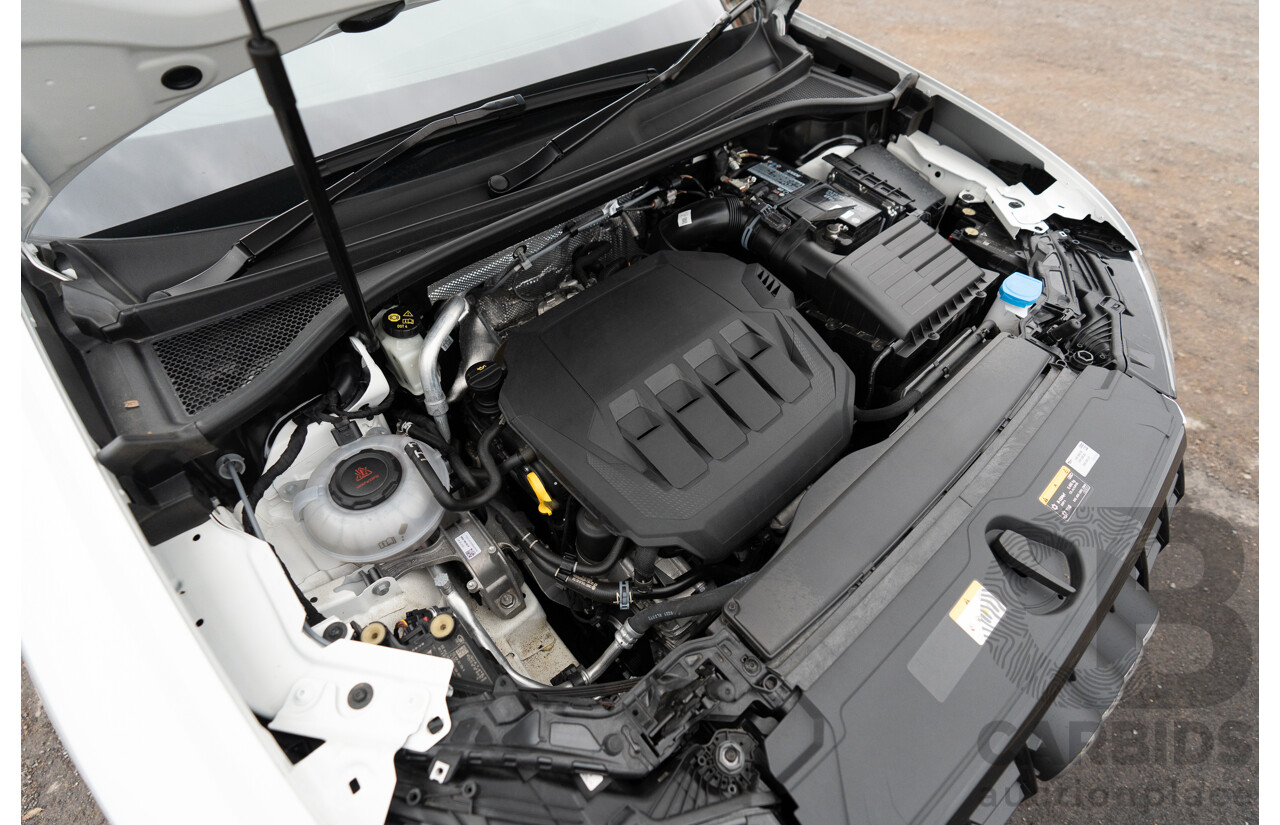 11/2022 Audi Q3 40 TFSI Quattro (AWD) F3 MY23 4d Wagon Glacier White Metallic Turbo 2.0L