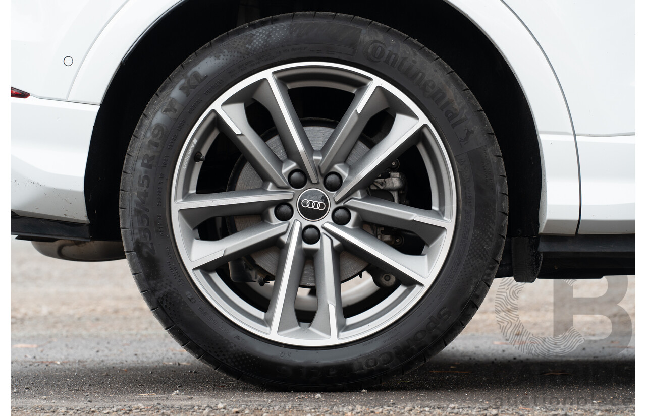 11/2022 Audi Q3 40 TFSI Quattro (AWD) F3 MY23 4d Wagon Glacier White Metallic Turbo 2.0L