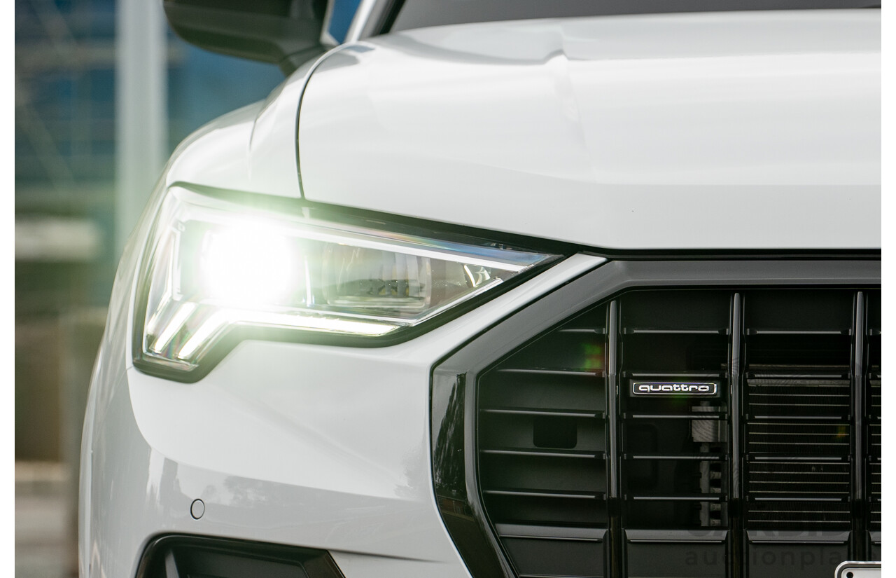11/2022 Audi Q3 40 TFSI Quattro (AWD) F3 MY23 4d Wagon Glacier White Metallic Turbo 2.0L