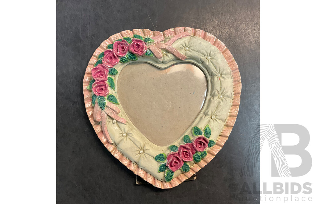 Assorted Photo Frames, Albums, and Wishing Cards