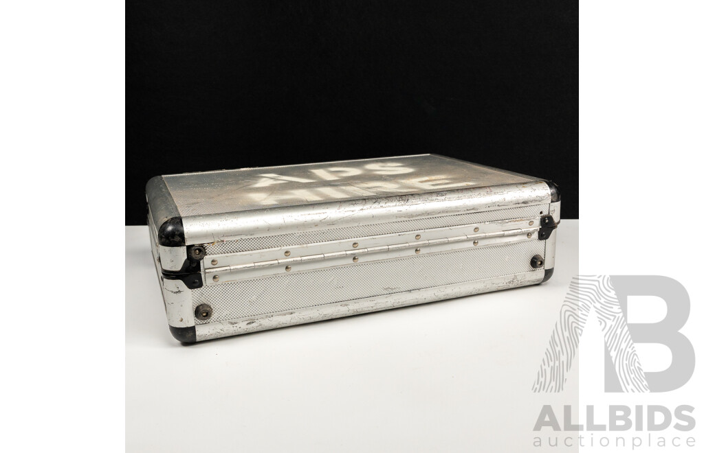 Briefcase with Collection Audio Cables Including Cannons and More