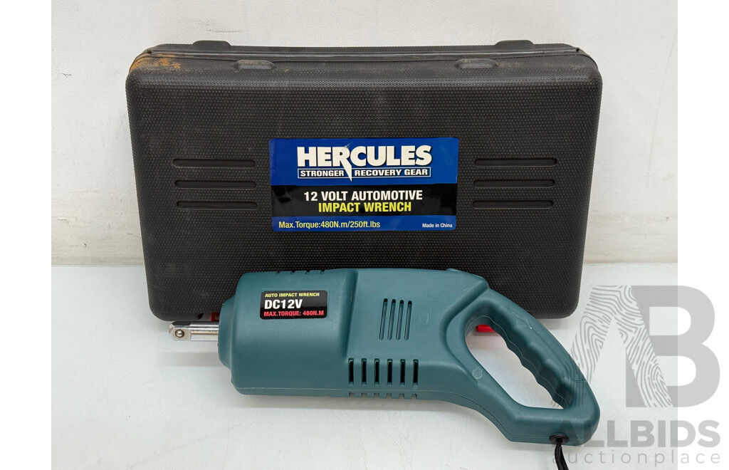 Hercules 12 Volt Impact Wrench