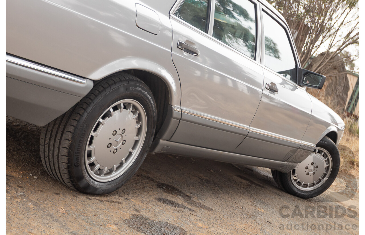 3/1989 Mercedes Benz 420 SEL W126 4d Sedan Astral Silver V8 4.2L