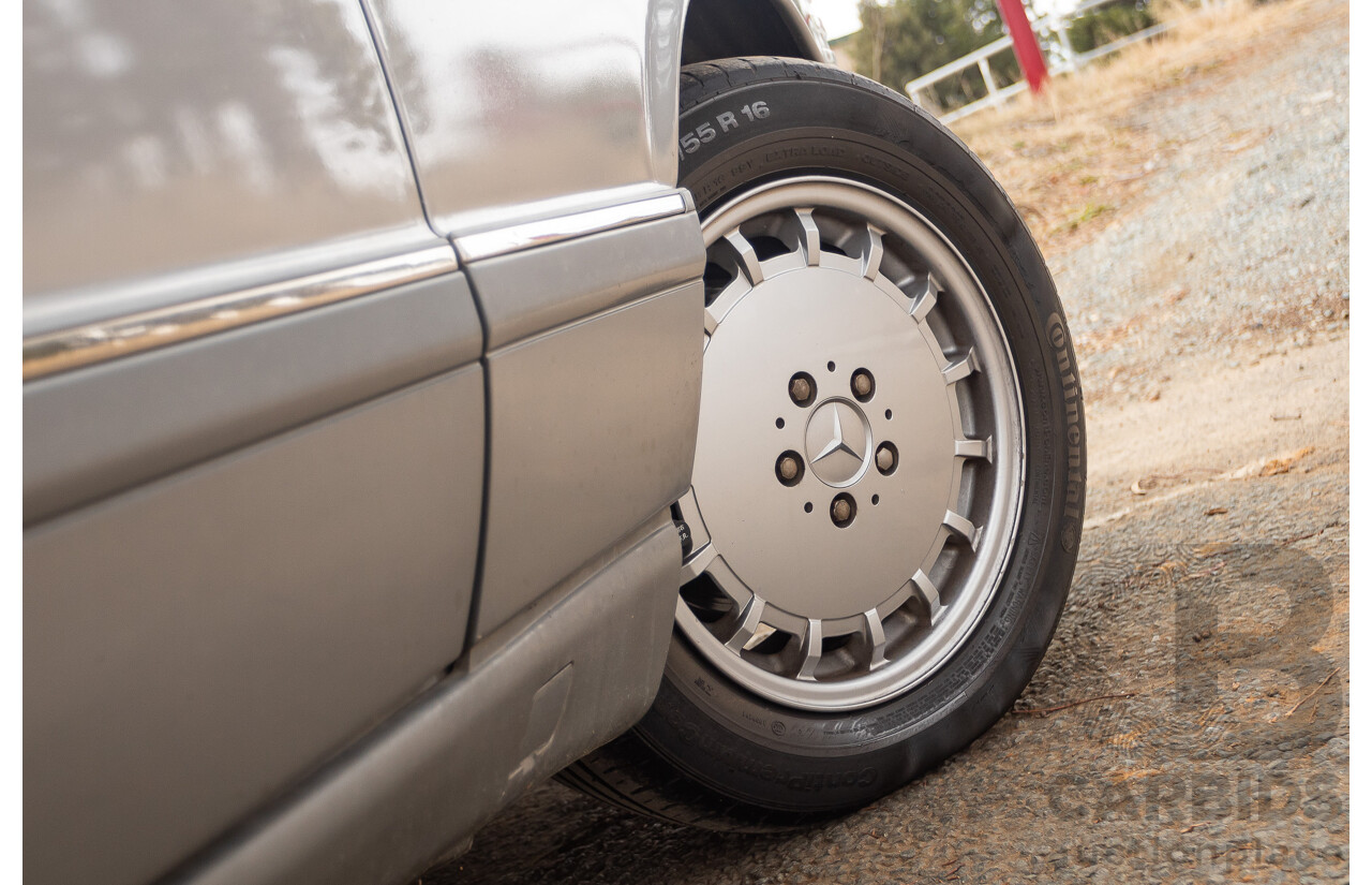 3/1989 Mercedes Benz 420 SEL W126 4d Sedan Astral Silver V8 4.2L