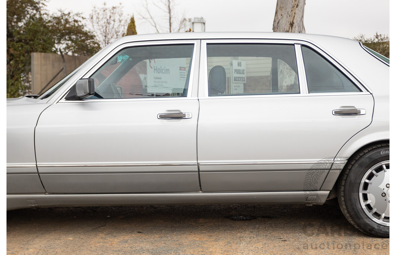 3/1989 Mercedes Benz 420 SEL W126 4d Sedan Astral Silver V8 4.2L