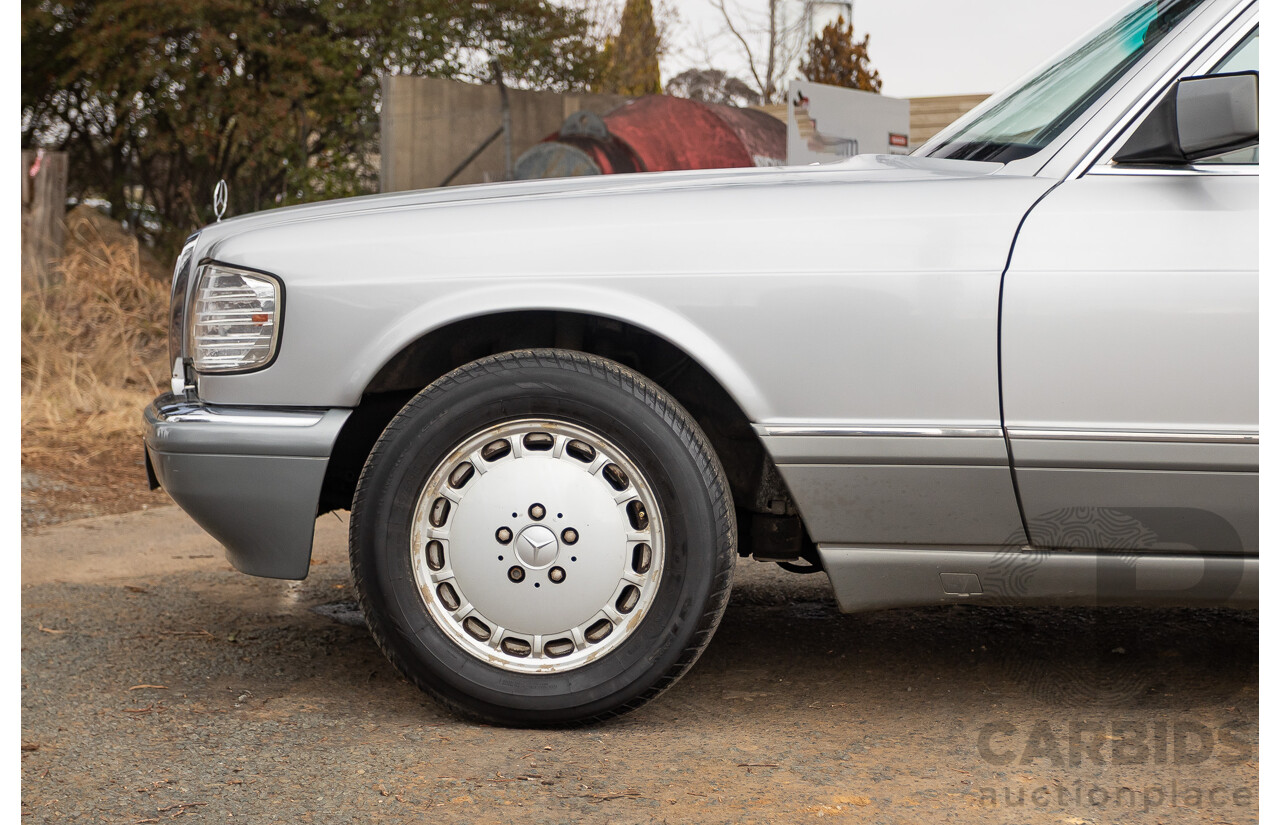 3/1989 Mercedes Benz 420 SEL W126 4d Sedan Astral Silver V8 4.2L