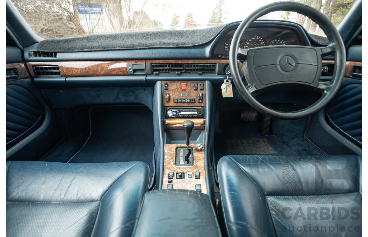 3/1989 Mercedes Benz 420 SEL W126 4d Sedan Astral Silver V8 4.2L