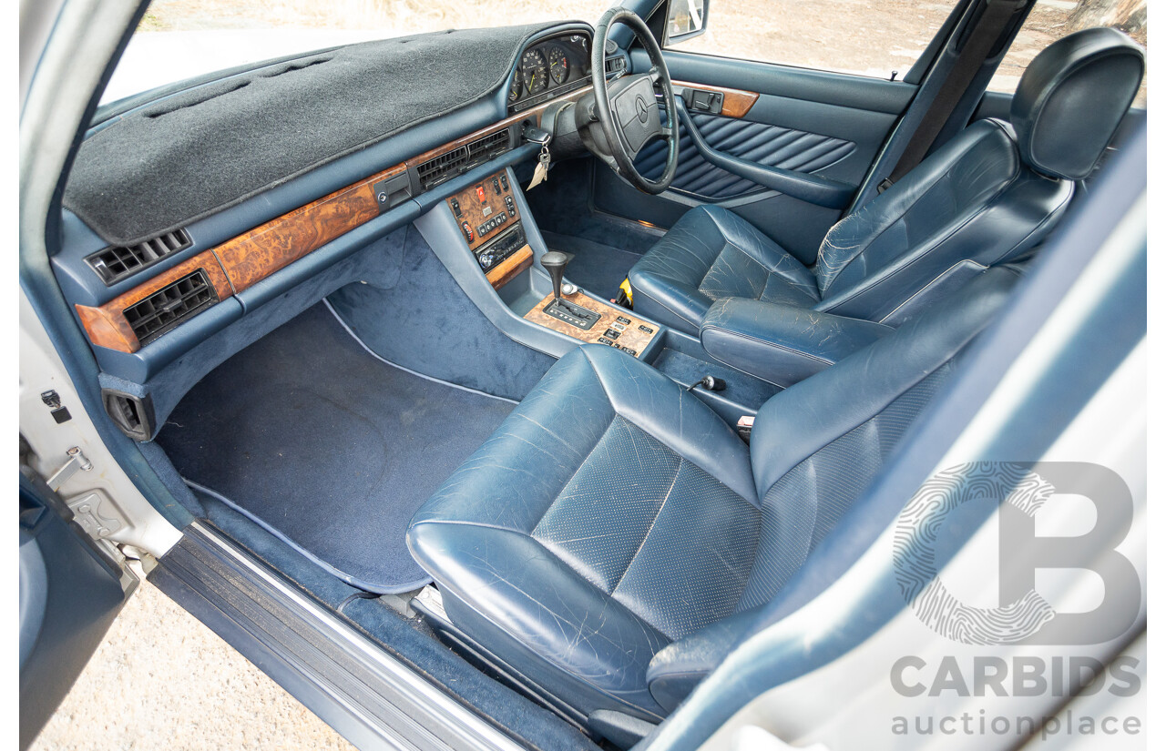 3/1989 Mercedes Benz 420 SEL W126 4d Sedan Astral Silver V8 4.2L