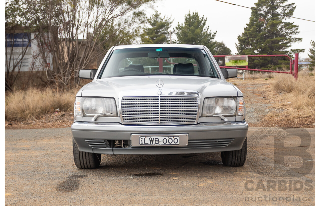3/1989 Mercedes Benz 420 SEL W126 4d Sedan Astral Silver V8 4.2L