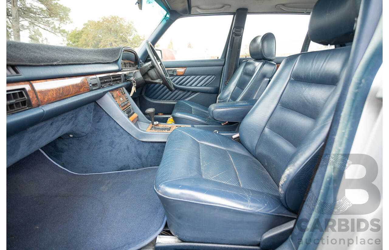 3/1989 Mercedes Benz 420 SEL W126 4d Sedan Astral Silver V8 4.2L