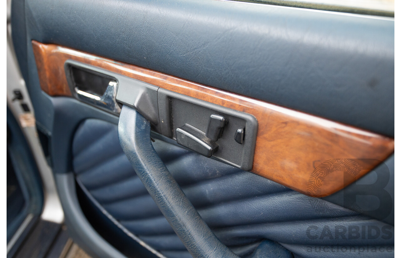 3/1989 Mercedes Benz 420 SEL W126 4d Sedan Astral Silver V8 4.2L