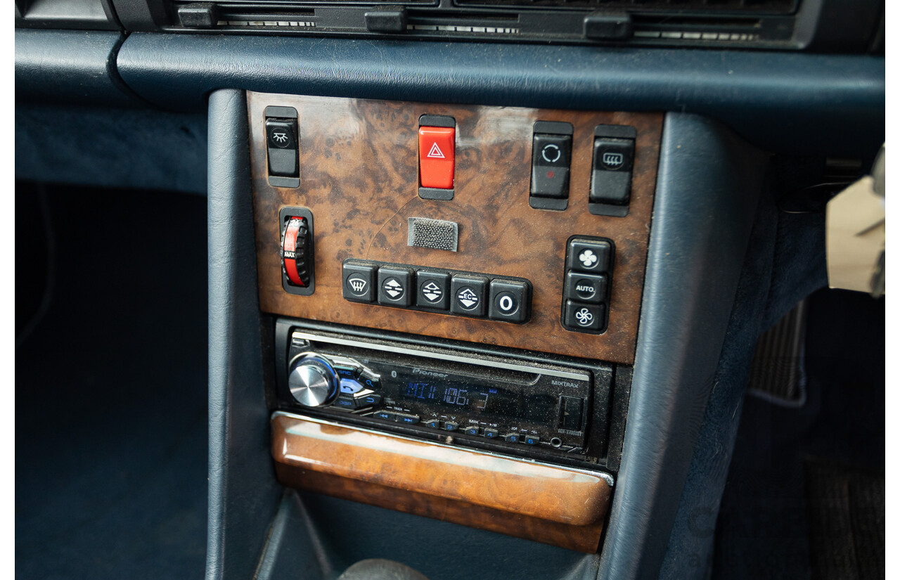 3/1989 Mercedes Benz 420 SEL W126 4d Sedan Astral Silver V8 4.2L