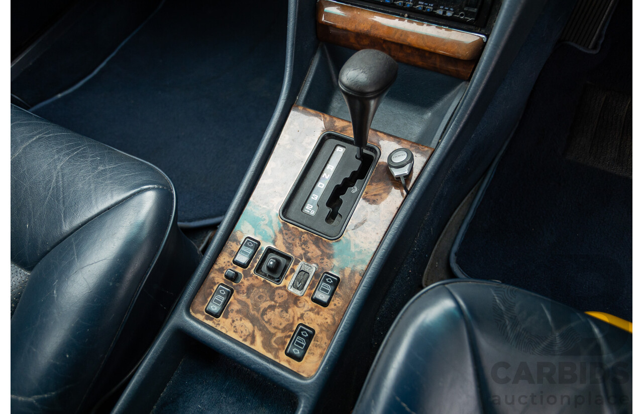 3/1989 Mercedes Benz 420 SEL W126 4d Sedan Astral Silver V8 4.2L