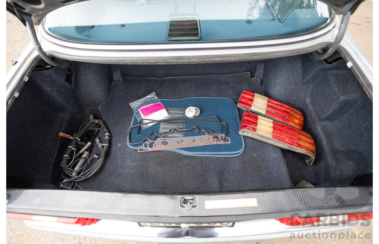 3/1989 Mercedes Benz 420 SEL W126 4d Sedan Astral Silver V8 4.2L