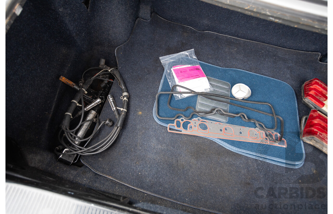 3/1989 Mercedes Benz 420 SEL W126 4d Sedan Astral Silver V8 4.2L