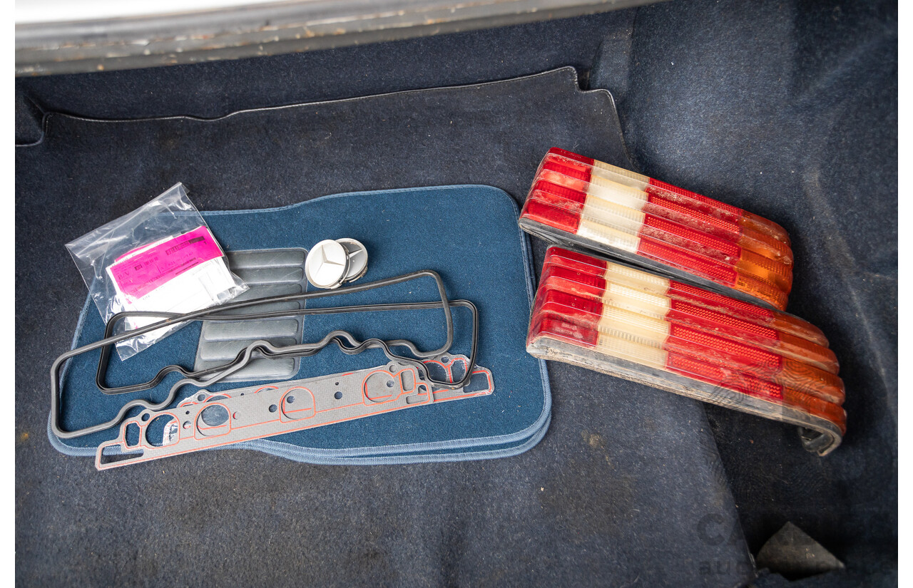 3/1989 Mercedes Benz 420 SEL W126 4d Sedan Astral Silver V8 4.2L