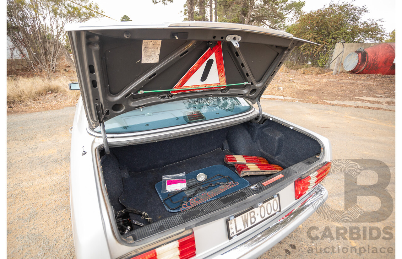 3/1989 Mercedes Benz 420 SEL W126 4d Sedan Astral Silver V8 4.2L