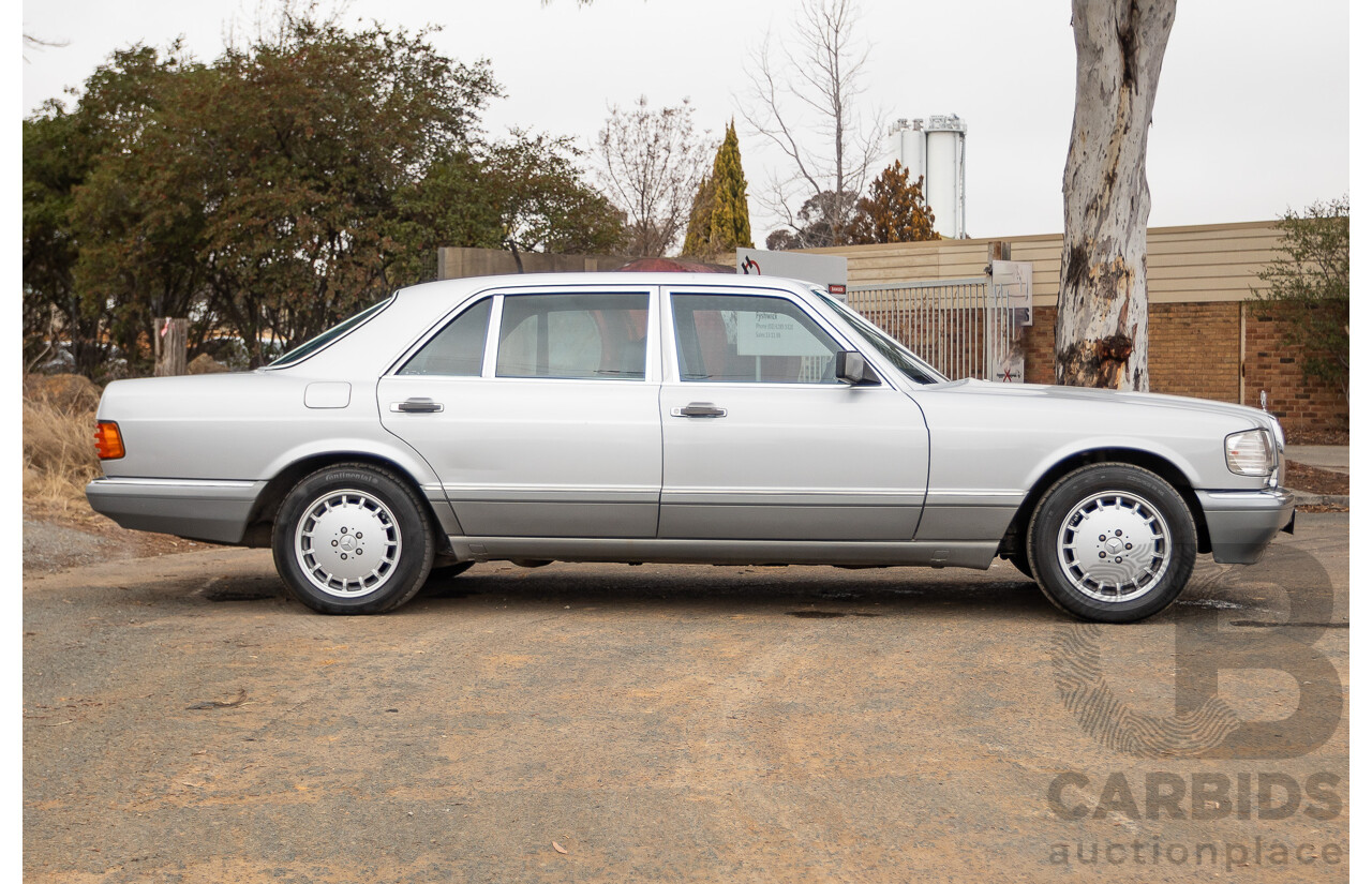 3/1989 Mercedes Benz 420 SEL W126 4d Sedan Astral Silver V8 4.2L