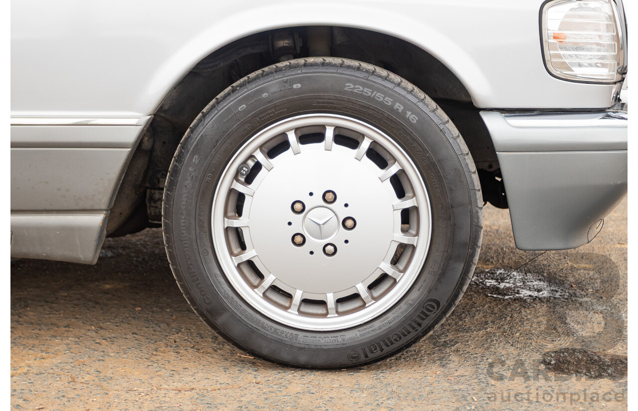 3/1989 Mercedes Benz 420 SEL W126 4d Sedan Astral Silver V8 4.2L