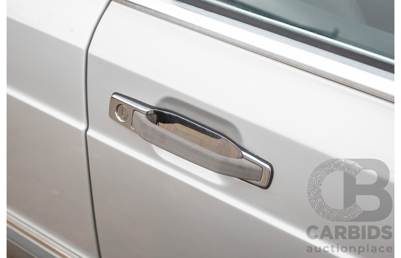 3/1989 Mercedes Benz 420 SEL W126 4d Sedan Astral Silver V8 4.2L