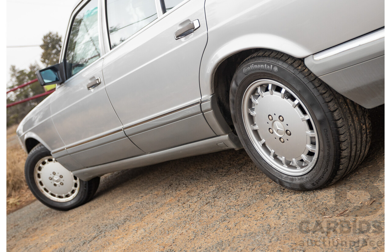 3/1989 Mercedes Benz 420 SEL W126 4d Sedan Astral Silver V8 4.2L