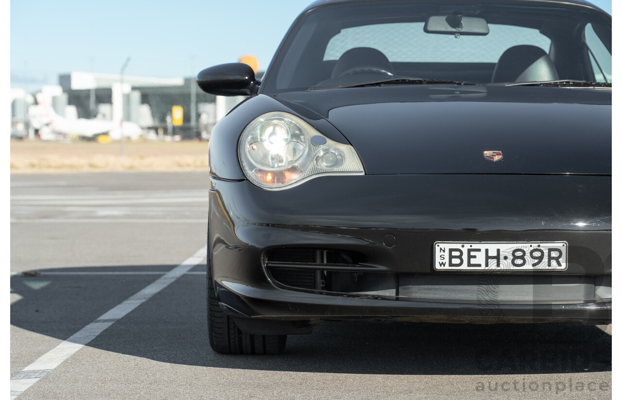 2/2003 Porsche 911 Carrera 996 2d Cabriolet Black 3.6L