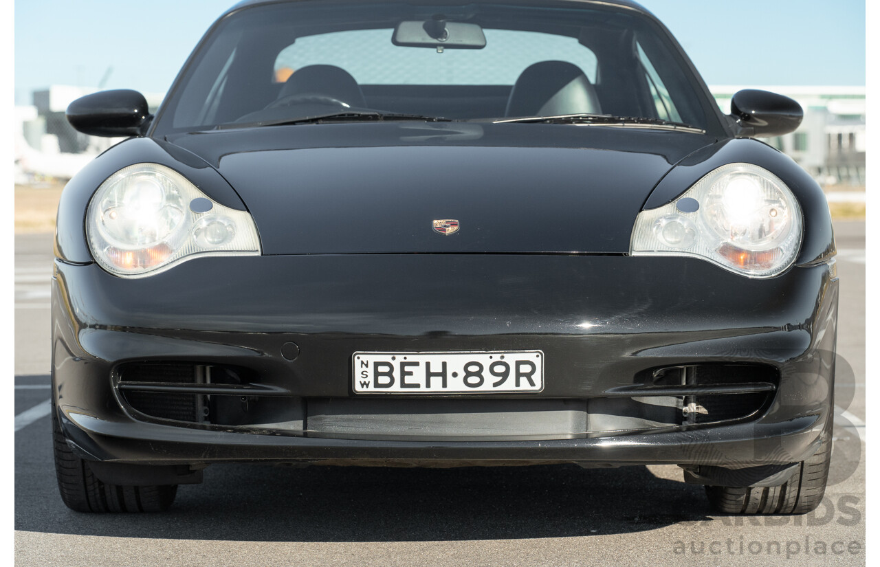 2/2003 Porsche 911 Carrera 996 2d Cabriolet Black 3.6L