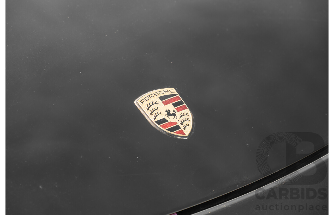 2/2003 Porsche 911 Carrera 996 2d Cabriolet Black 3.6L