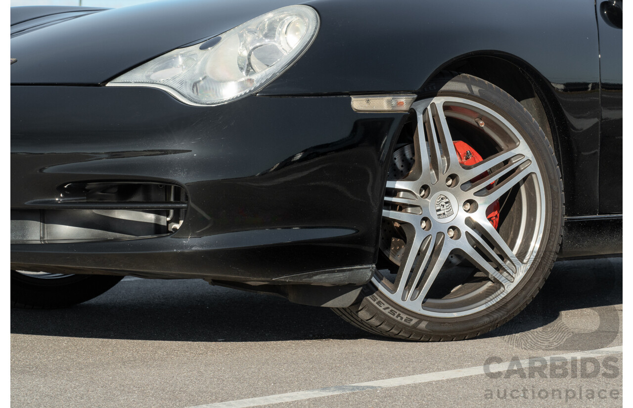 2/2003 Porsche 911 Carrera 996 2d Cabriolet Black 3.6L
