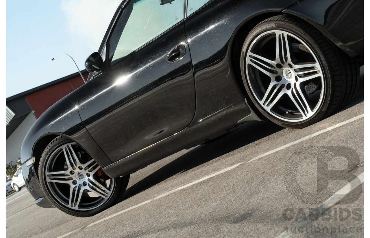 2/2003 Porsche 911 Carrera 996 2d Cabriolet Black 3.6L