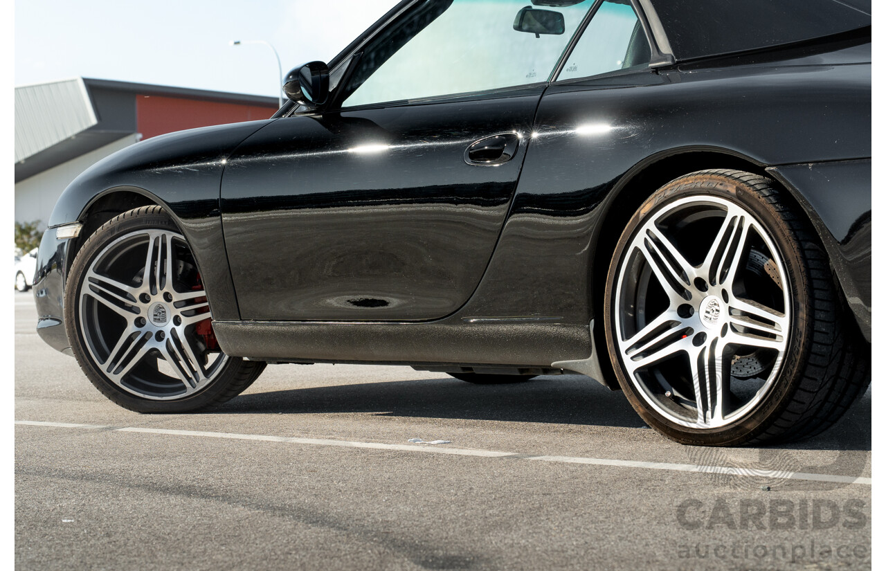 2/2003 Porsche 911 Carrera 996 2d Cabriolet Black 3.6L