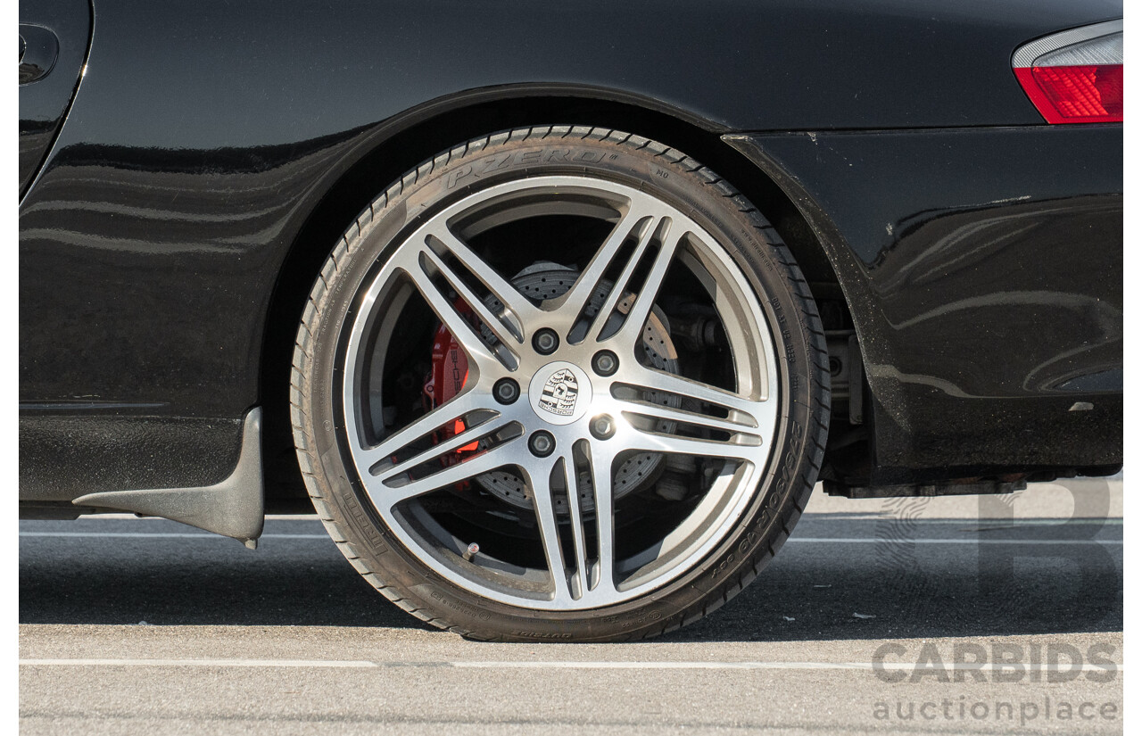 2/2003 Porsche 911 Carrera 996 2d Cabriolet Black 3.6L