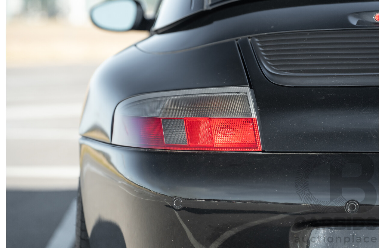 2/2003 Porsche 911 Carrera 996 2d Cabriolet Black 3.6L