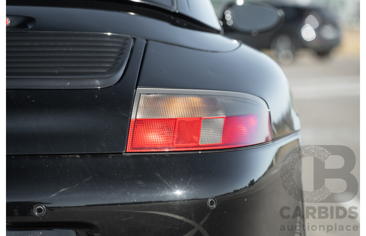 2/2003 Porsche 911 Carrera 996 2d Cabriolet Black 3.6L