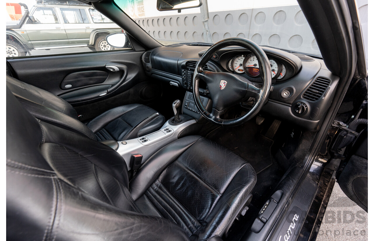 2/2003 Porsche 911 Carrera 996 2d Cabriolet Black 3.6L