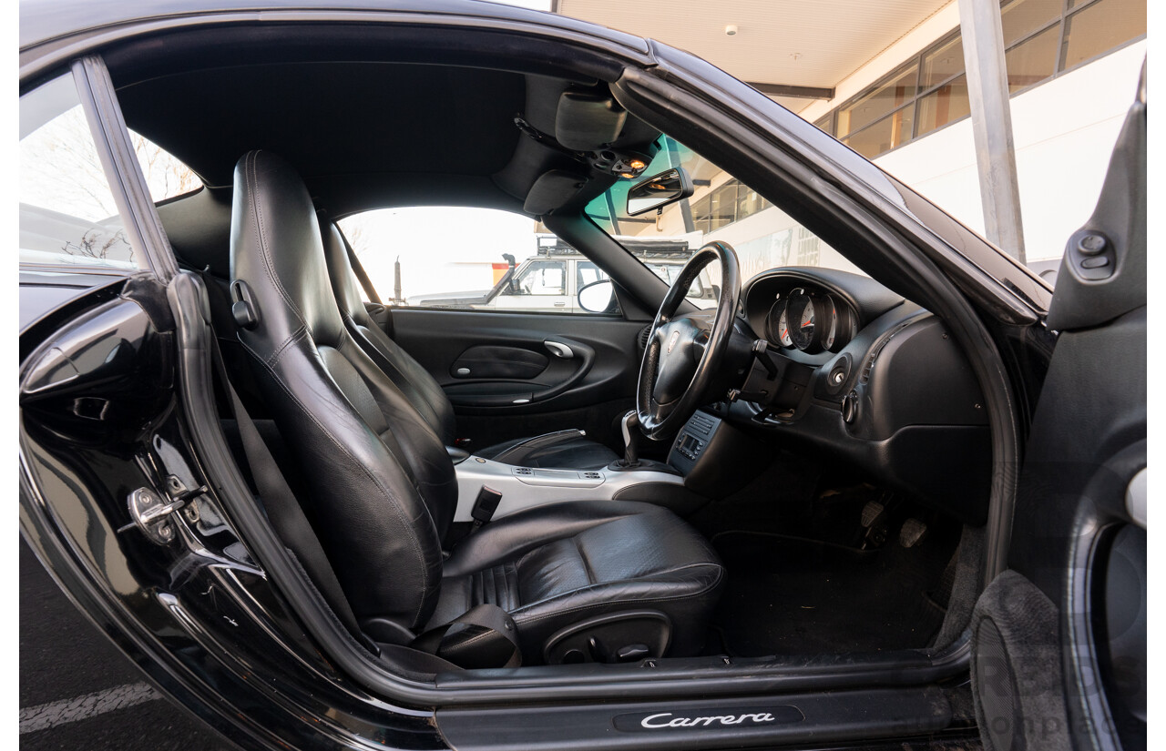 2/2003 Porsche 911 Carrera 996 2d Cabriolet Black 3.6L