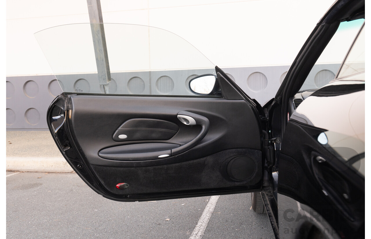 2/2003 Porsche 911 Carrera 996 2d Cabriolet Black 3.6L