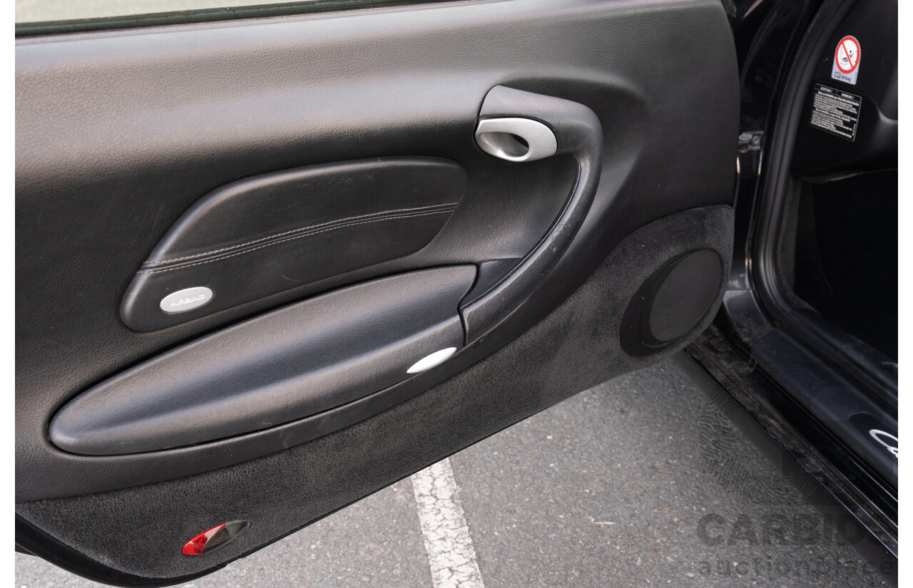 2/2003 Porsche 911 Carrera 996 2d Cabriolet Black 3.6L