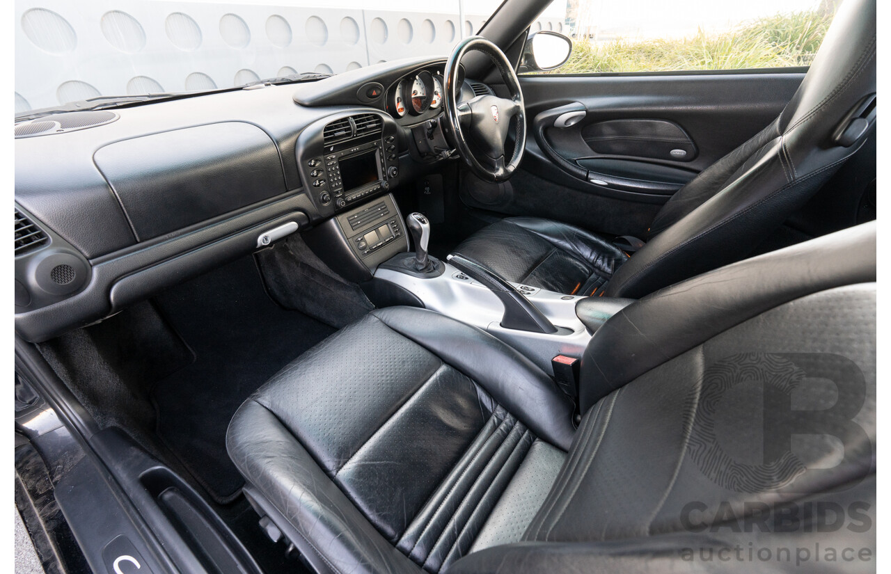 2/2003 Porsche 911 Carrera 996 2d Cabriolet Black 3.6L