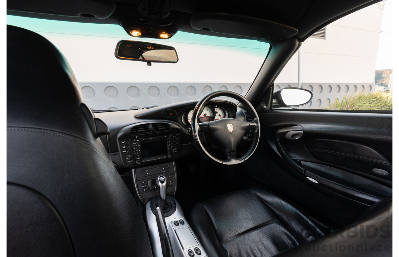 2/2003 Porsche 911 Carrera 996 2d Cabriolet Black 3.6L