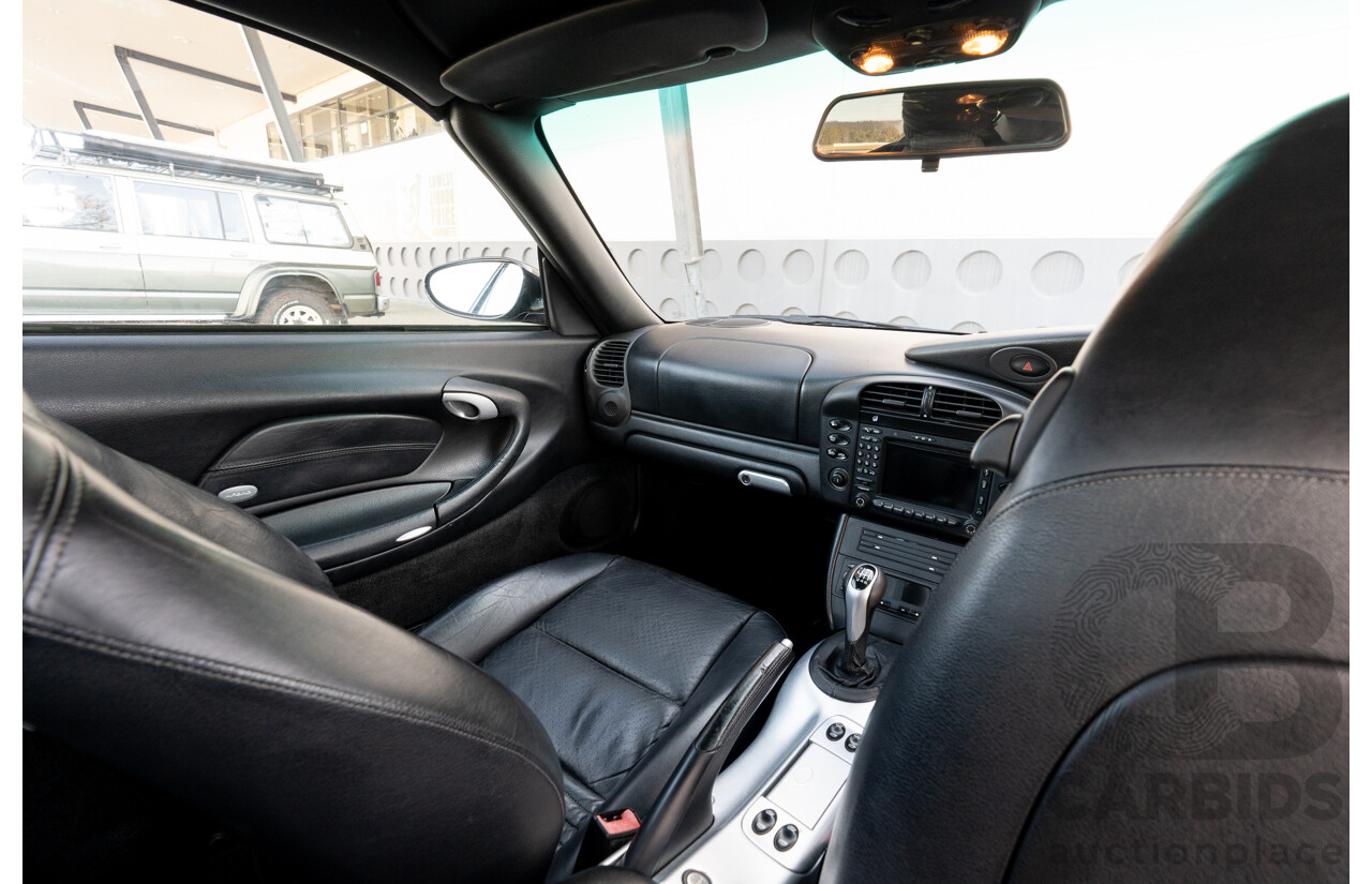 2/2003 Porsche 911 Carrera 996 2d Cabriolet Black 3.6L