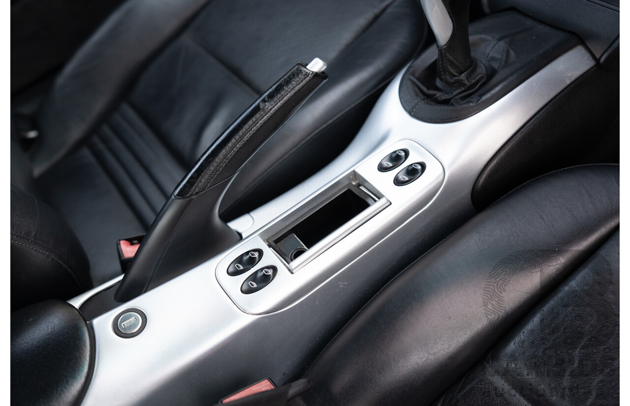 2/2003 Porsche 911 Carrera 996 2d Cabriolet Black 3.6L