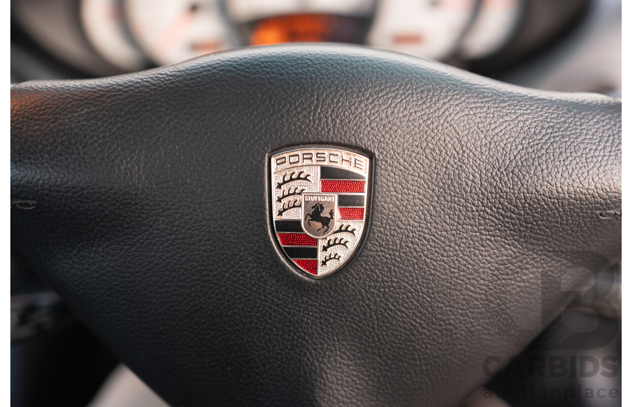 2/2003 Porsche 911 Carrera 996 2d Cabriolet Black 3.6L